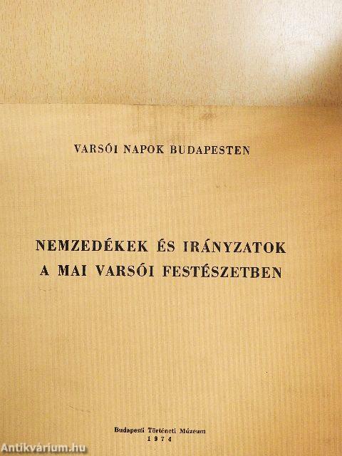 Nemzedékek és irányzatok a mai Varsói festészetben