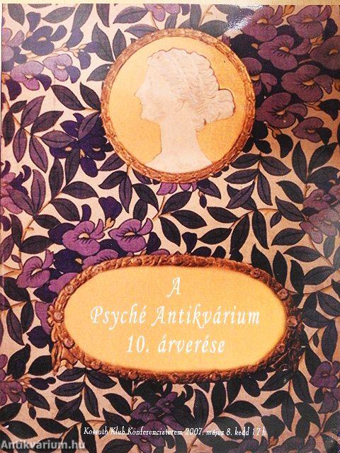 A Psyché Antikvárium 10. árverése