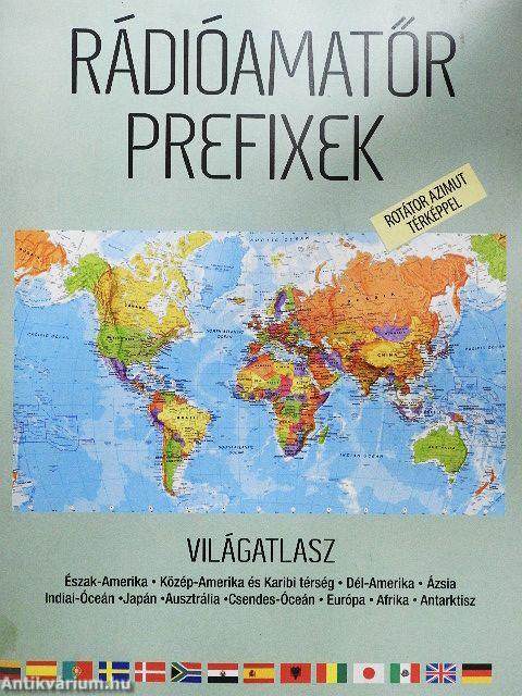 Rádióamatőr prefixek világatlasz