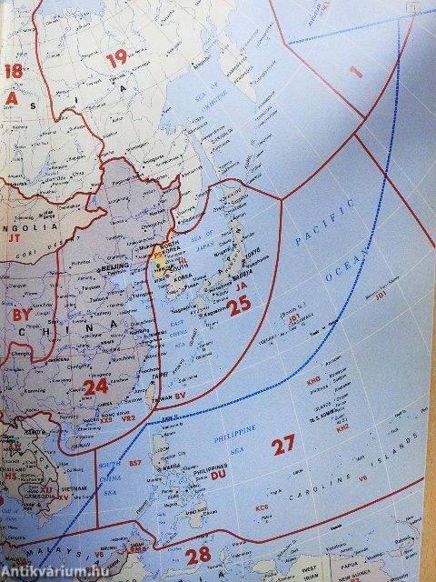 Rádióamatőr prefixek világatlasz