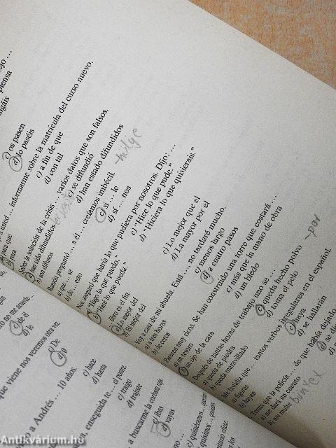 A spanyol nyelvvizsga ábécéje