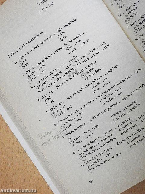 A spanyol nyelvvizsga ábécéje