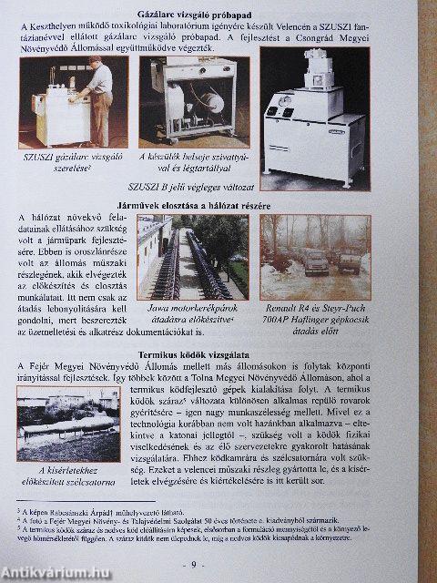 A Fejér megyei növény-és talajvédelmi intézmény 60 éves története 