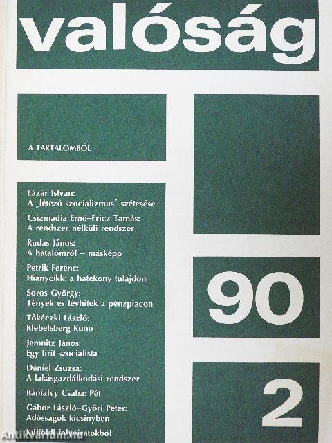 Valóság 1990. február