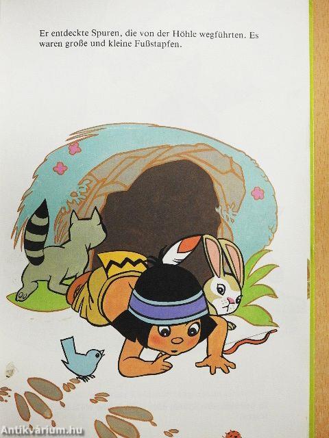 Klein-Adlerauge auf Bärenjagd