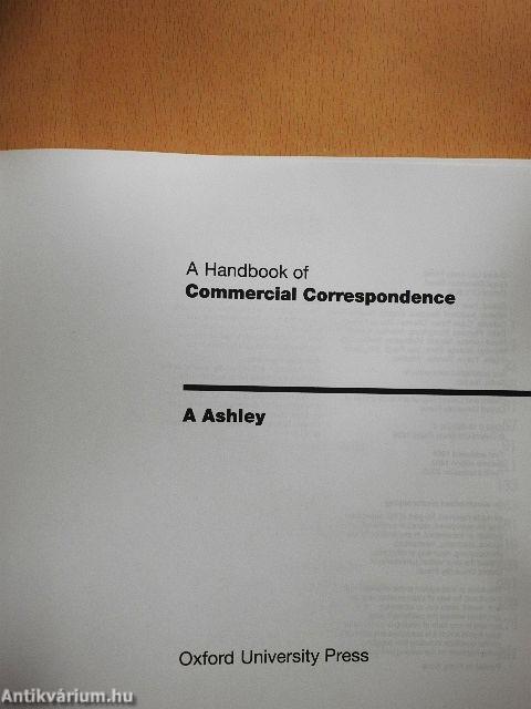 A Handbook of Commercial Correspondence