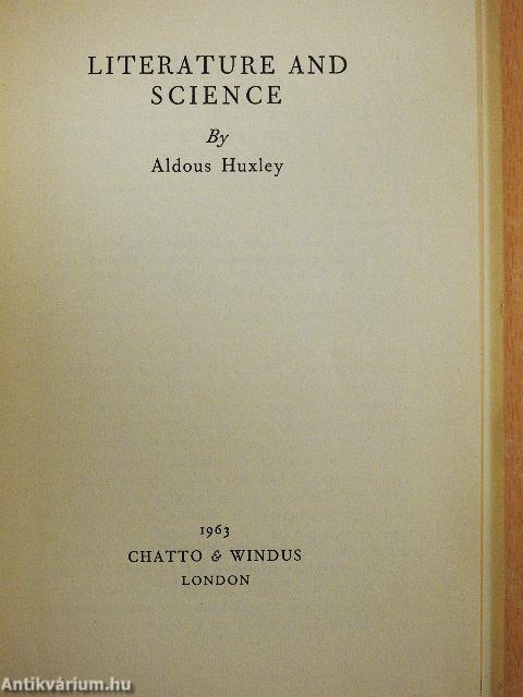 Literature and Science