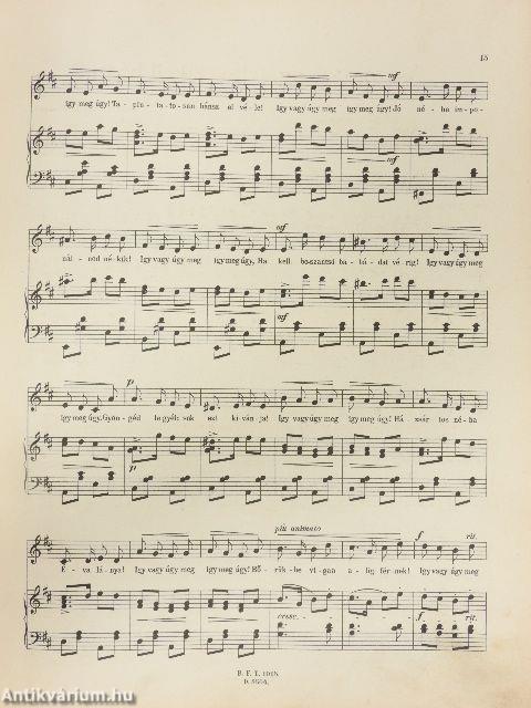 A vig özvegy II./"Varázskeringő" II./Le premier Reveil du Coeur/Héléne/Spanischer Tanz/Arabesque/Aurora