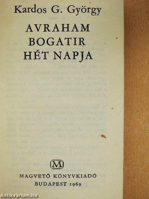Avraham Bogatir hét napja