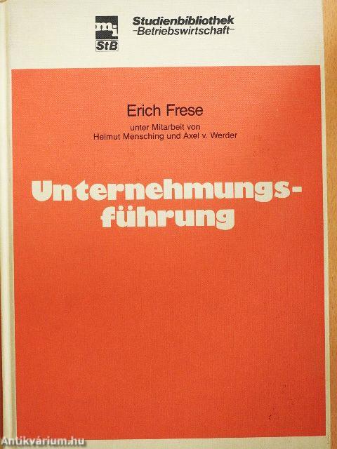 Unternehmungsführung