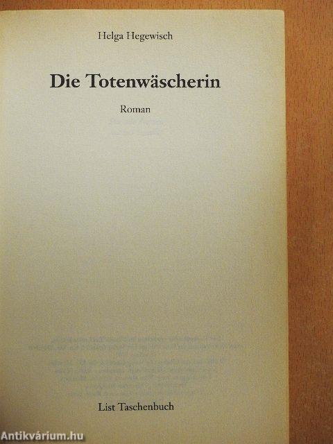 Die Totenwäscherin