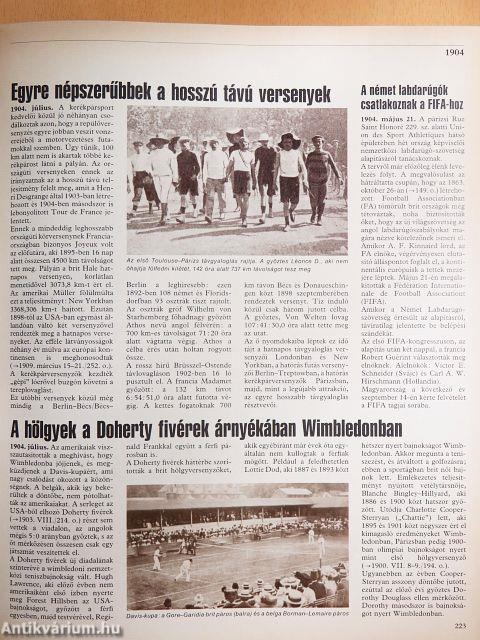 A sport krónikája