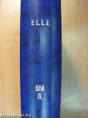 ELLE 1984. október 8-november 12., november 26-december 31. (nem teljes évfolyam)