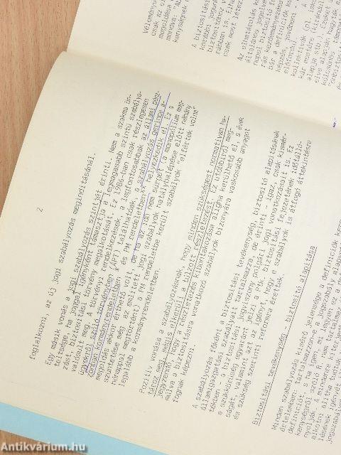 Változások a biztosítás jogi szabályozásában