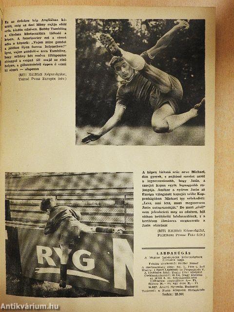 Labdarúgás 1964-1965. január-december