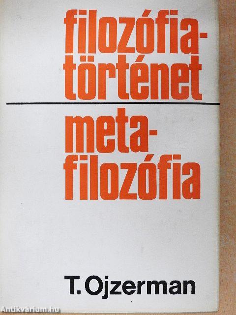 Filozófiatörténet-metafilozófia