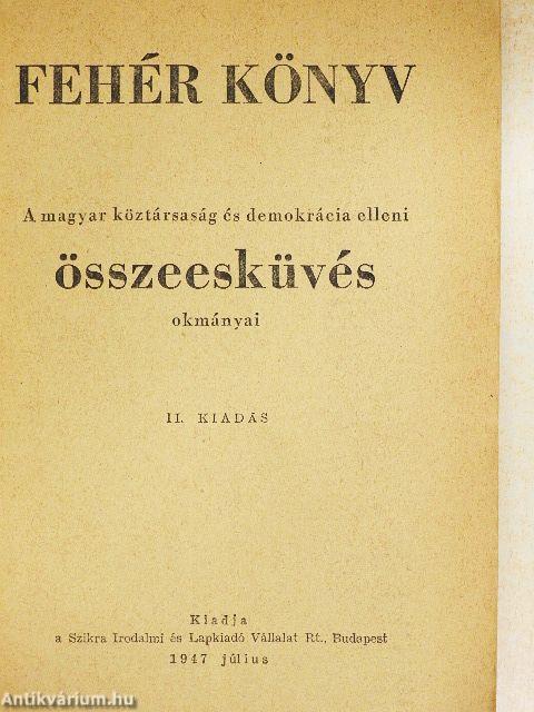 Fehér könyv