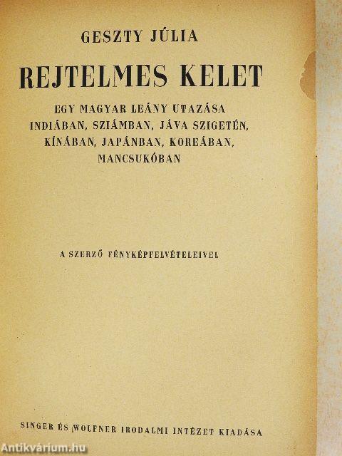 Rejtelmes Kelet