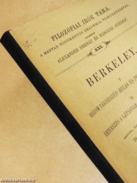 Három párbeszéd Hylas és Philonous közt/Értekezés a látásnak egy uj elméletéről