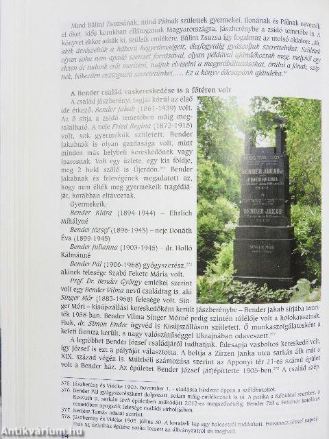 A jászsági zsidóság emlékeiből