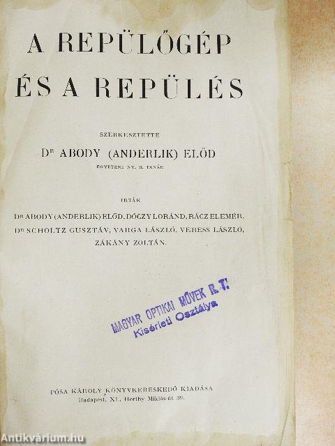 A repülőgép és a repülés