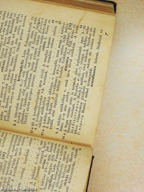 A magyar flóra kis határozója