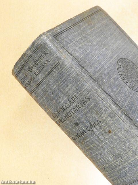 Az uj polgári perrendtartás