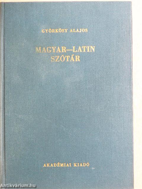 Magyar-latin szótár