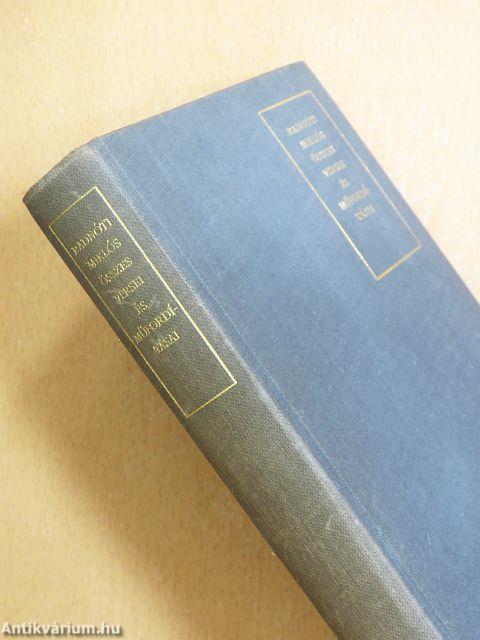 Radnóti Miklós összes versei és műfordításai