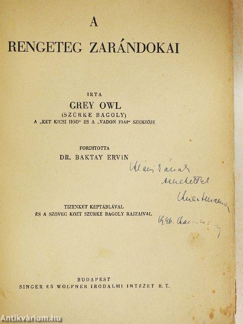 A rengeteg zarándokai