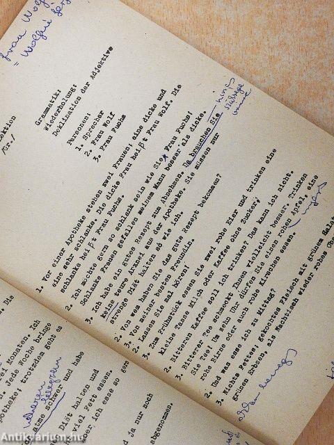 Német középfokú segédkönyv