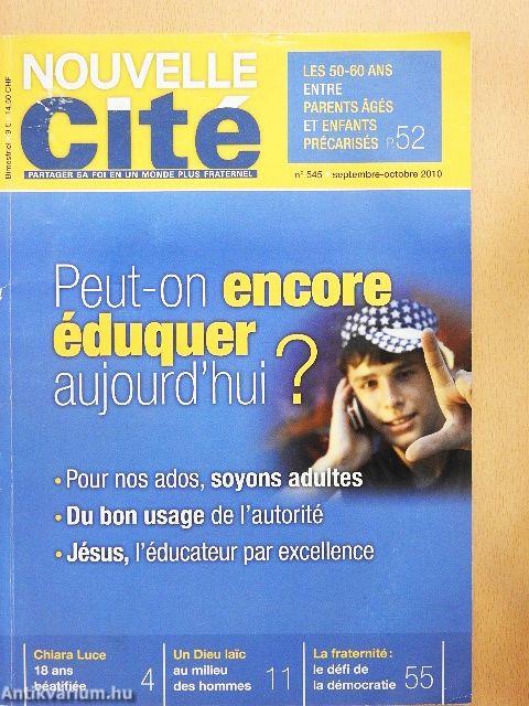 Nouvelle Cité septembre-octobre 2010