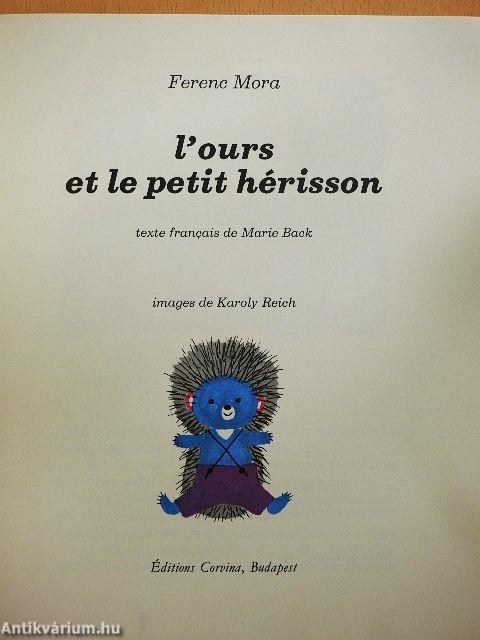 L'ours et le petit hérisson