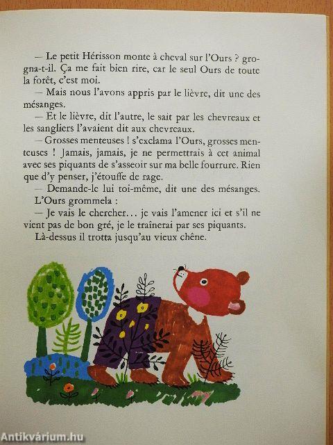 L'ours et le petit hérisson