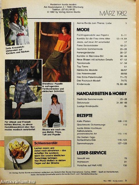 Burda Moden März 1982