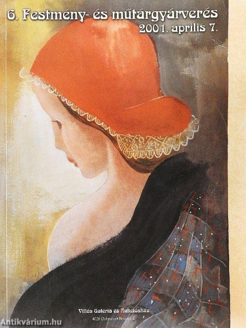 6. Festmény- és műtárgyárverés