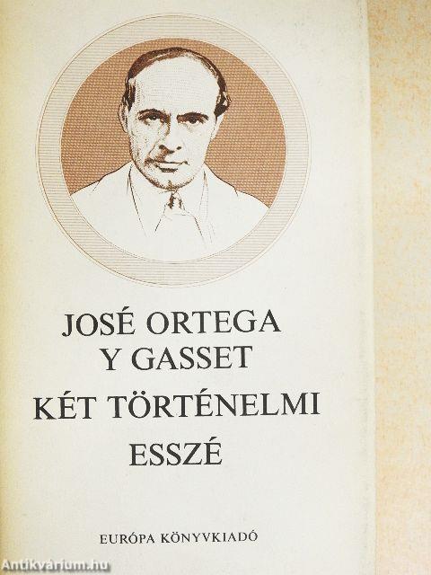 Két történelmi esszé