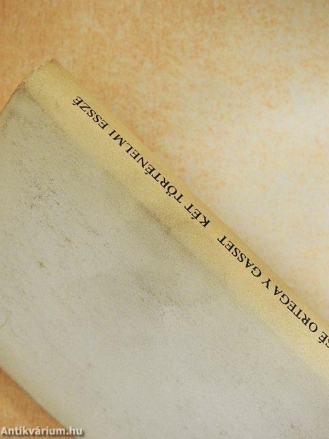 Két történelmi esszé