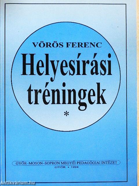 Helyesírási tréningek