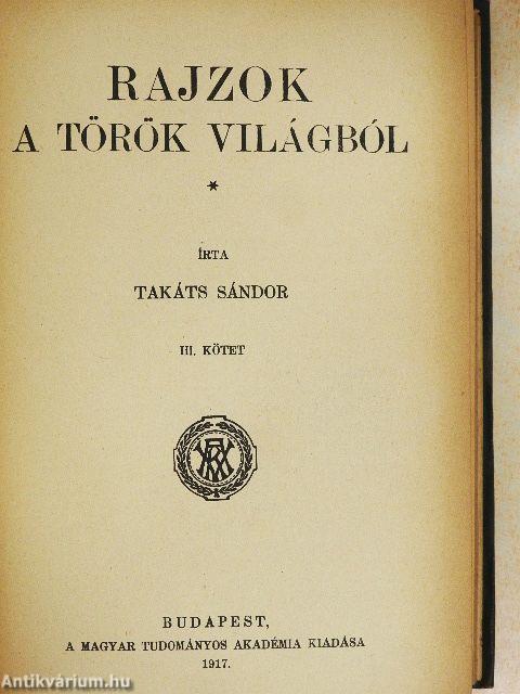 Rajzok a török világból III. (töredék)