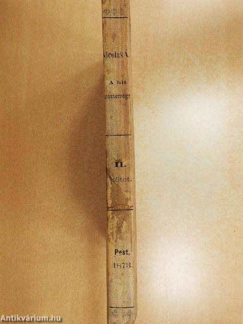 A hit mestersége II. (töredék)