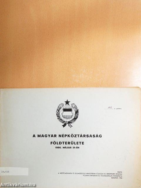 A Magyar Népköztársaság földterülete