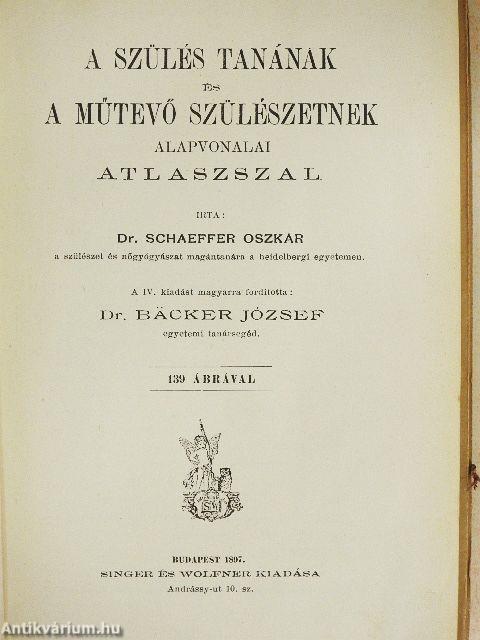 A szülészet atlasza I-II.