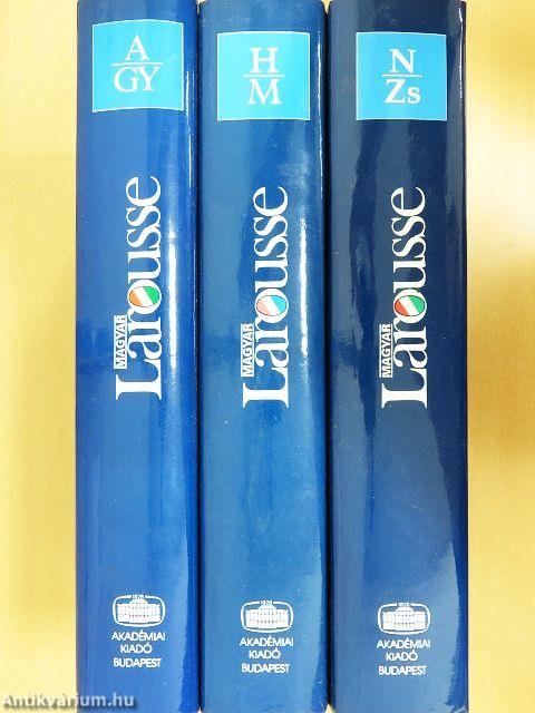 Magyar Larousse Enciklopédia 1-3.