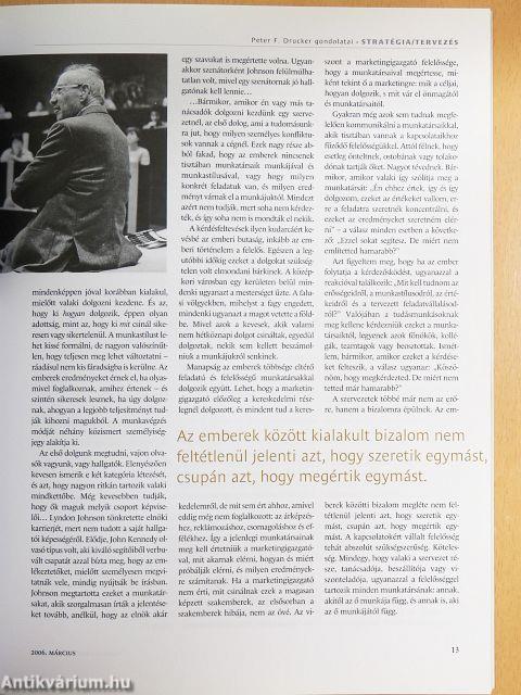 Harvard Business Manager - Harvard Business Review 2006. március