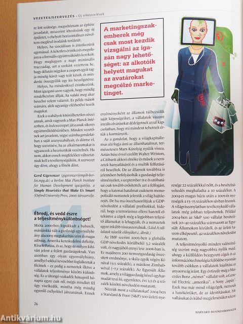 Harvard Business Manager - Harvard Business Review 2006. május