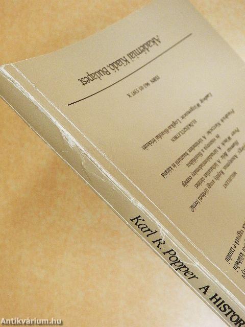 A historicizmus nyomorúsága