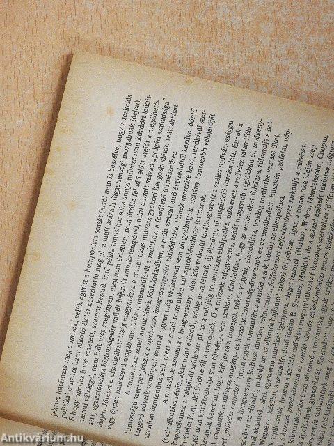 A romantikus zene története