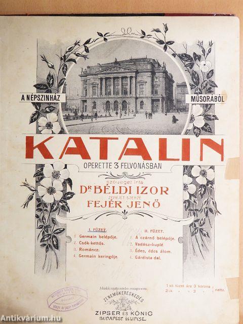 Katalin I-II./Weisst du Muatterl was i träumt hab'/La morena/Aragonaise/Jonglerie/1er Andante Religioso