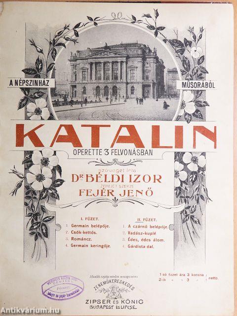 Katalin I-II./Weisst du Muatterl was i träumt hab'/La morena/Aragonaise/Jonglerie/1er Andante Religioso